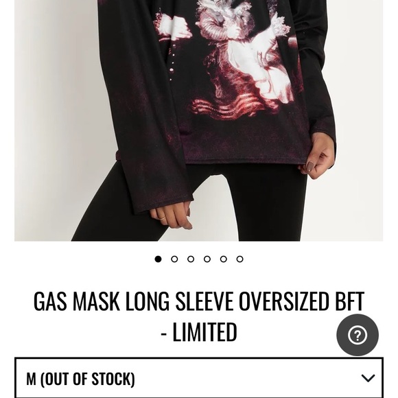 Blackmilk GAS MASK SKULLS LONG SLEEVE BFT
Size Medium M NWT - Picture 3 of 15